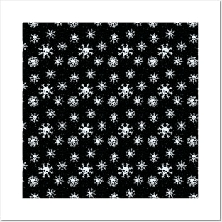 Skull Snowflakes Posters and Art